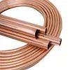  Seamless Copper Nickel Alloy Pipe Oil Burner Lines Small Diameter Brass Tubing Manufactures
