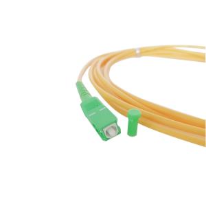 SM Simplex Sc-Sc APC Optical Fiber Patch Cord / Armored Fiber Optic Patch Cable