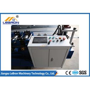 Durable Steel Door Frame Roll Forming Machine Quenched High Capacity 22m / Min