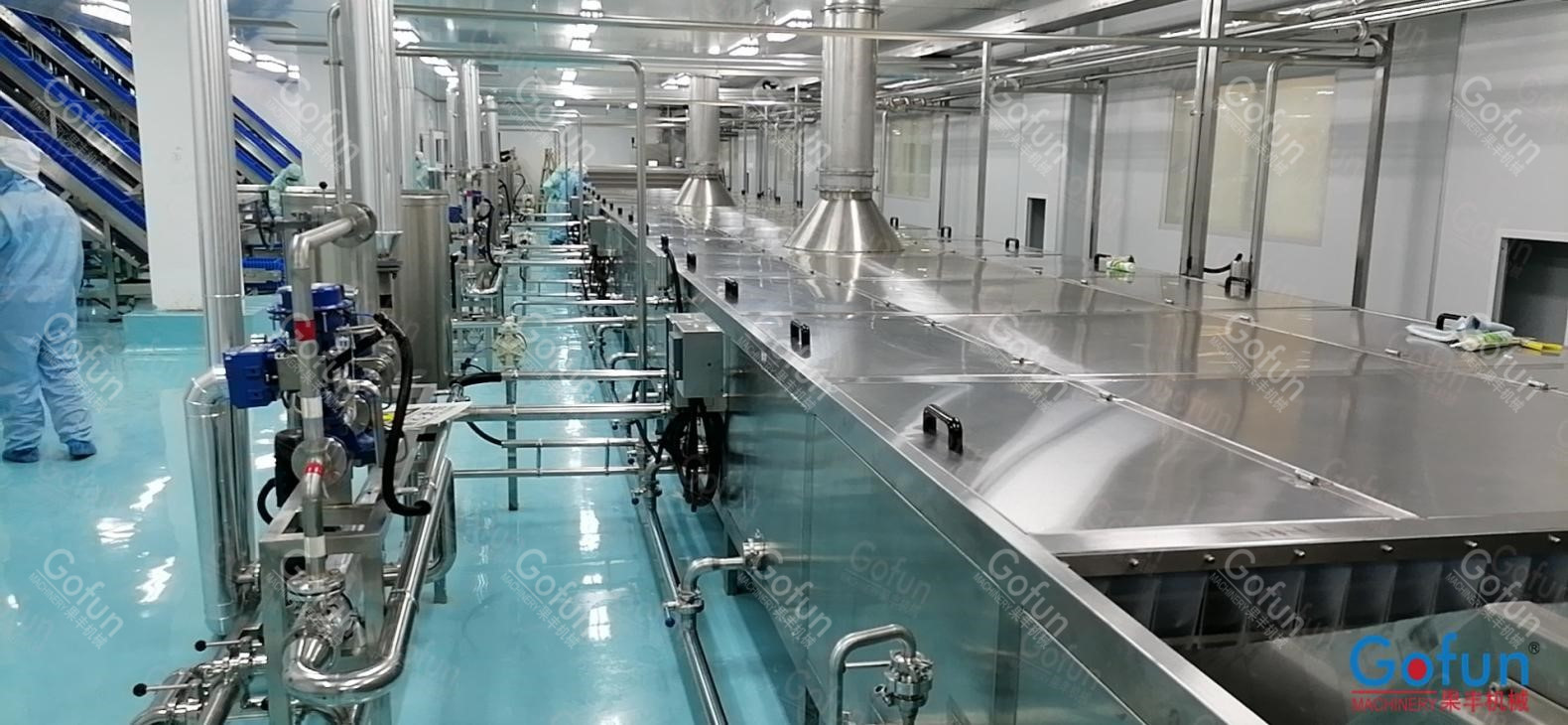 220V SUS304 Mango Juice Processing Line Destoning Removing