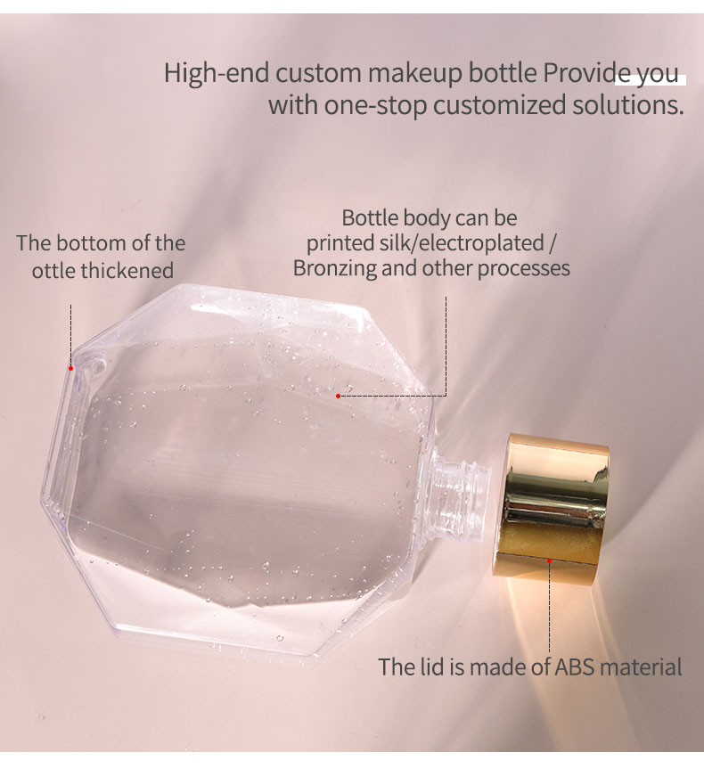 Luxury Custom Printed Plastic Bottles Empty Body Wash Bottles 300ml For Natural Body Cleansing