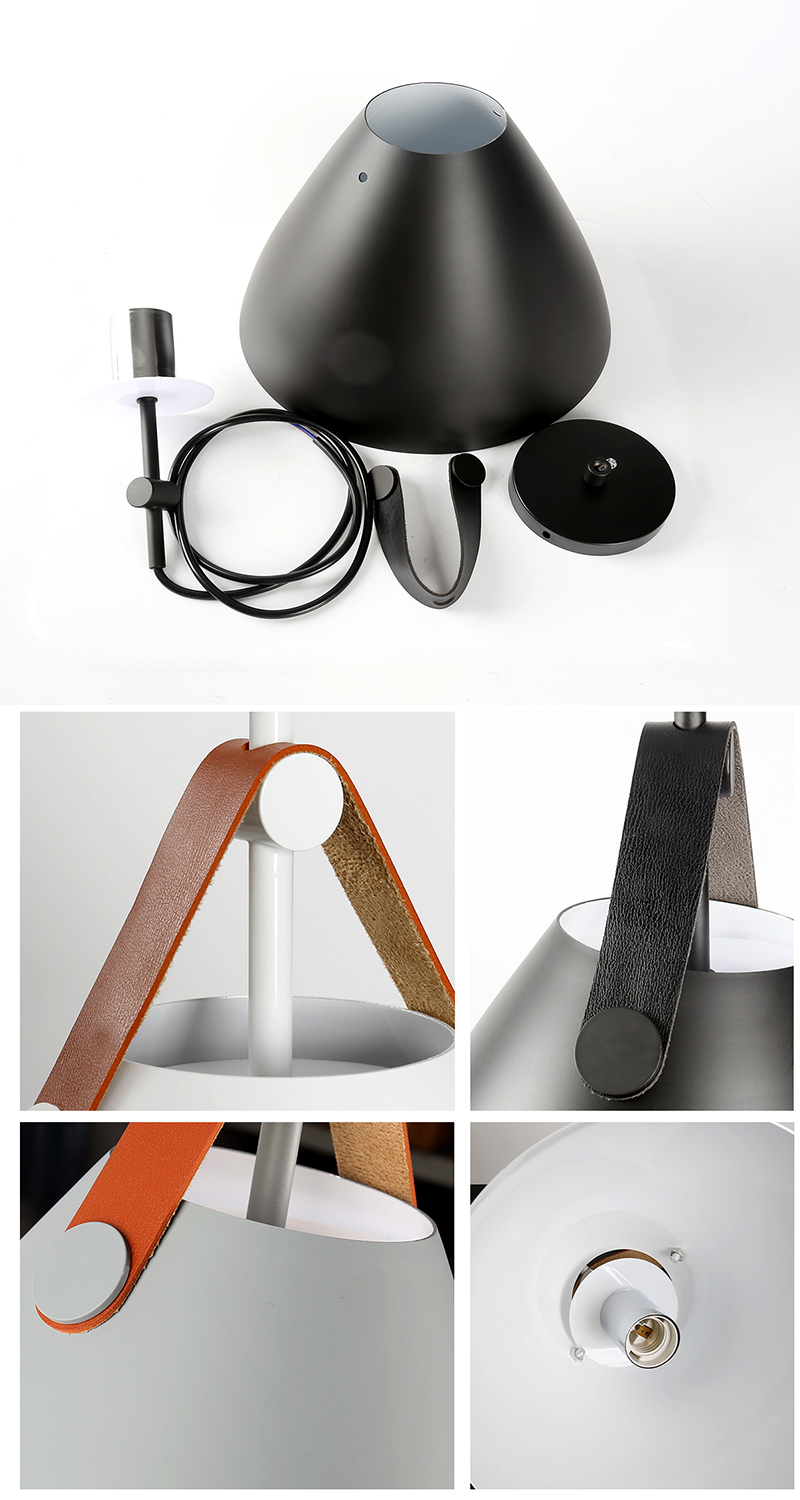 Restaurant Pendant Lighting Kitchen Pendant Lamp Dining room LED Light Black White Loft Lamp(WH-VP-193)