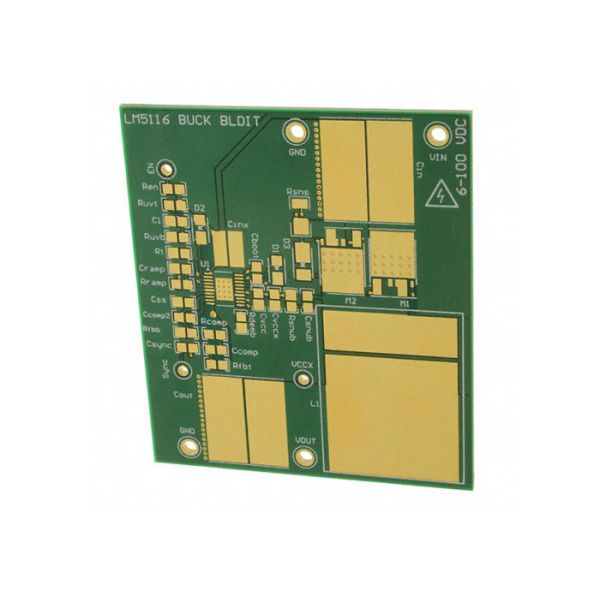 LM5116BUCKEVM-BLDT Embedded Solutions Wide Range Synchronous Buck Controller