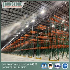 American Teardrop Pallet Rack for Warehouse Efficient Stock Rotation