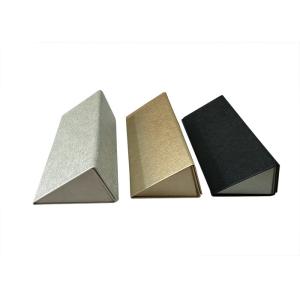 PVC Leather Foldable Triangular Sunglasses Case Eyewear Case Packaging Box Manufactures