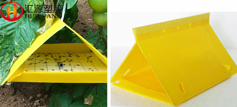 ISO14001 Reusable Durable Yellow Corrugated Plastic Sheets