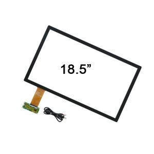18.5" USB GG Touch Panel Capacitive Multi Touch Panel With Front Glass