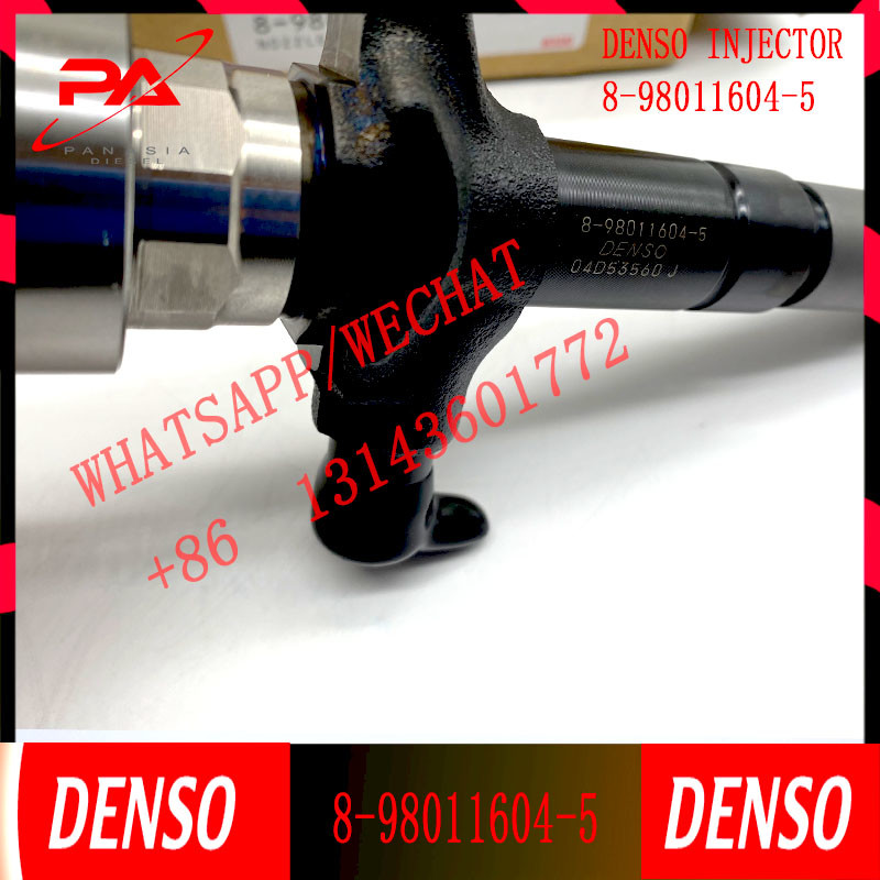 Oem High Speed Steel Motor Fuel Injectors 095000-6980 8-98011604-5