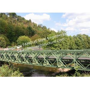 Easy Installation 4.2m Width Military Bailey Bridge With Truss Structure