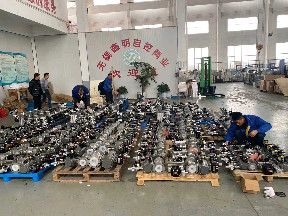 aluminum alloy single effect and double acting pneumatic actuator