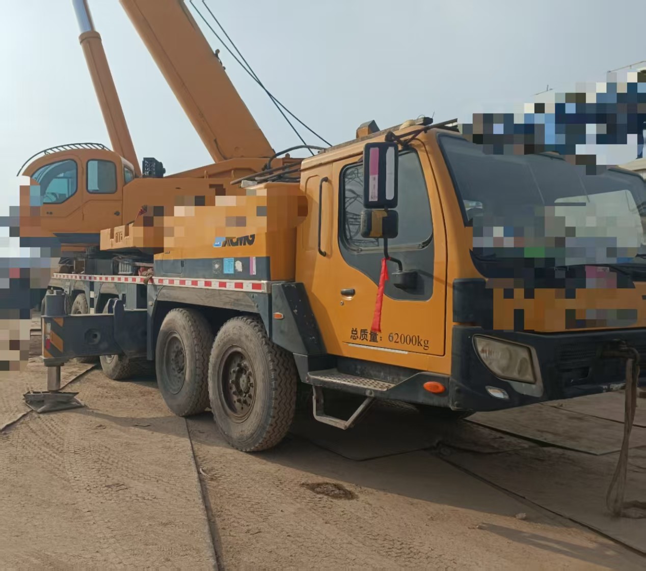 QY130K-1 130 Ton Mobile Hydraulic Truck Crane Heavy Lifting with After-sales Service