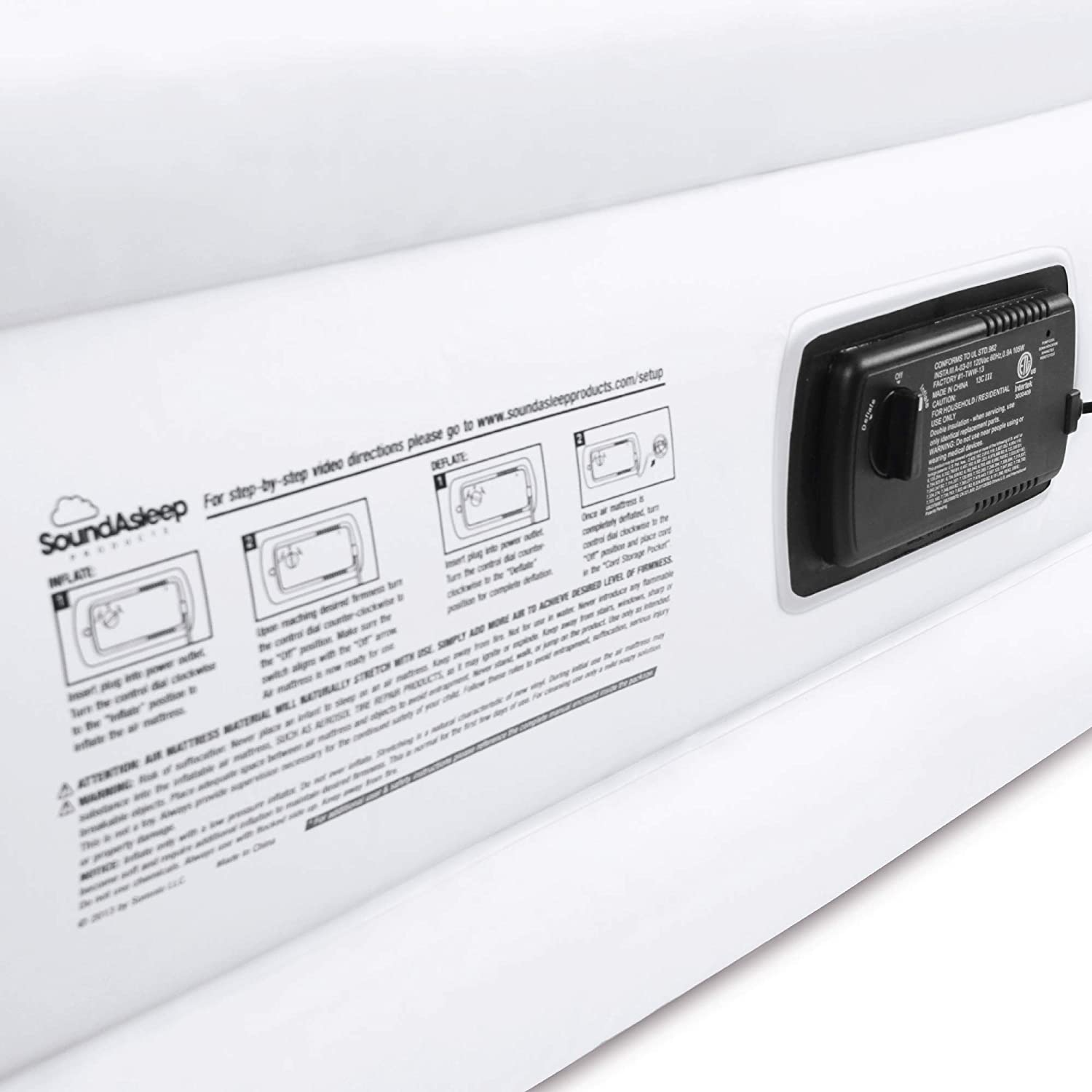 OEM Fold Up Camping Mattress Auto Double Blow Up Mattress With Blower