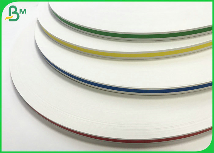 Degradable 14MM 15MM Slitted Printed Kraft Paper for Food Grade Paper Straw