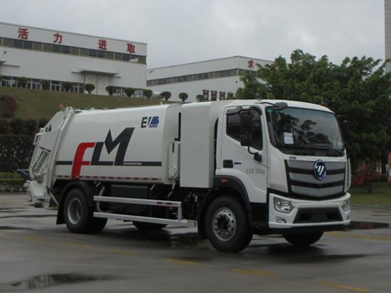 Eco Friendly Compressed Garbage Truck Energy Efficiency With L228H02 Energy