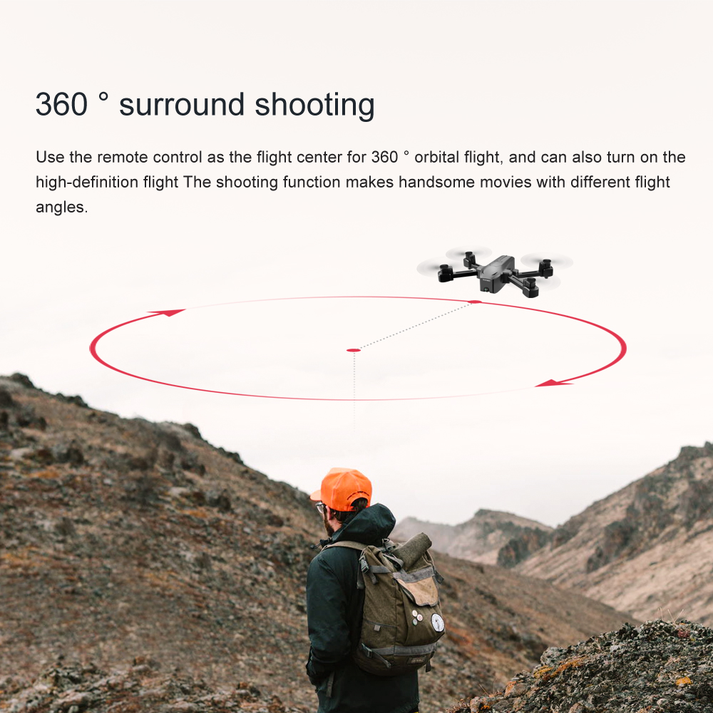 S176 -PRO RC Drone with Camera 4K Drone Dual Camera WIFI FPV One Key Return Gesture Photo/video Optical Positioning