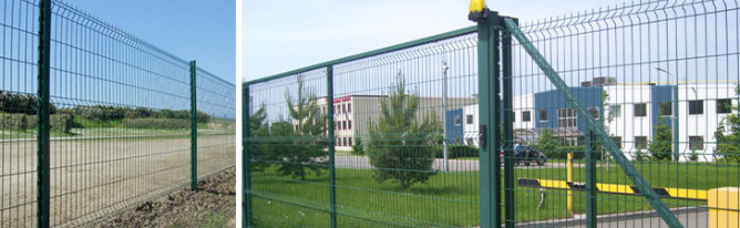55*200mm Triangle Bending Fence Brc Mesh Fence Corrosion Proof