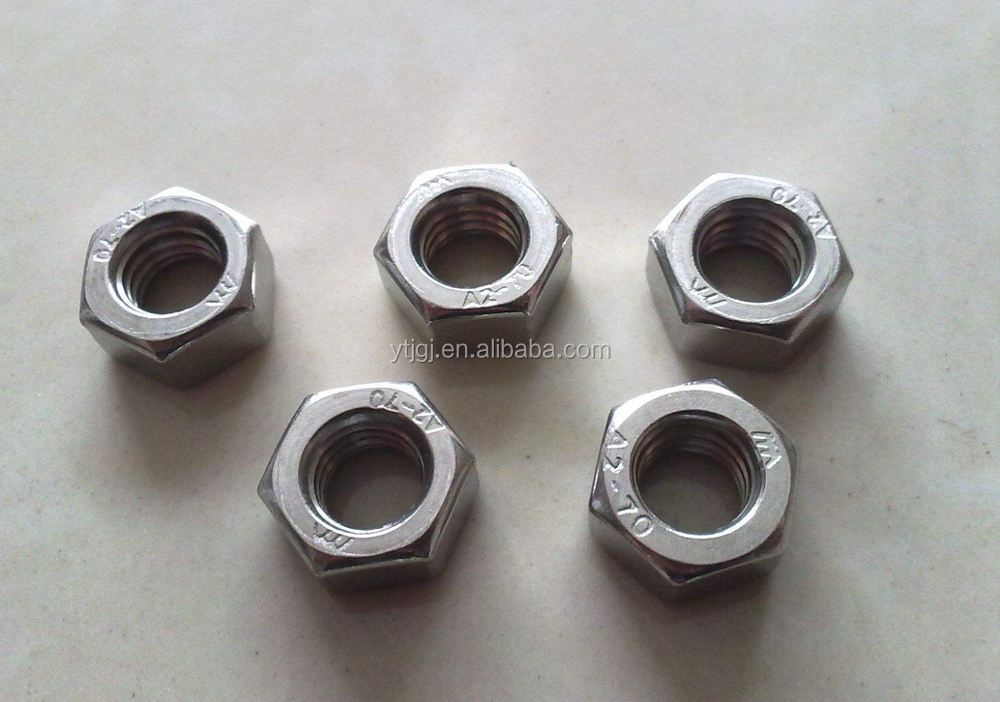 ISO9001 Certified Carbon Steel Heavy Hex Nuts DIN934 for Benefit of Your Business
