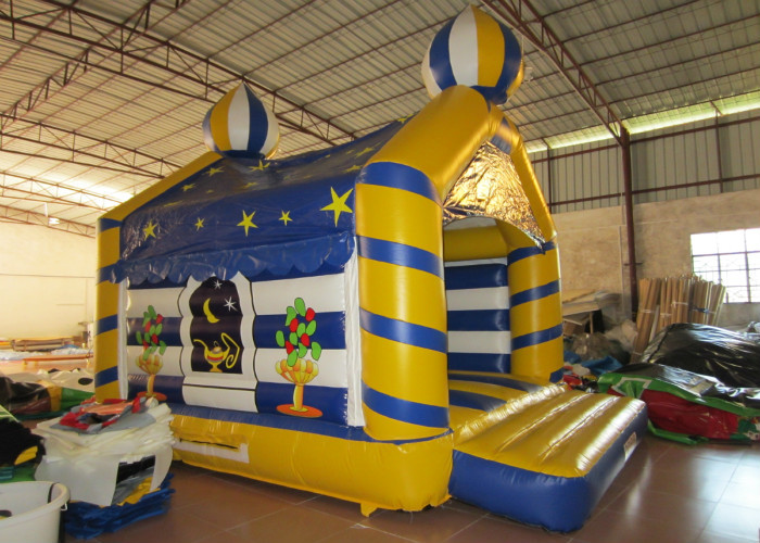 Wide inflatable Disney's Aladdin jumping classic Aladdin inflatable bouncer house PVC inflatable bouncer house