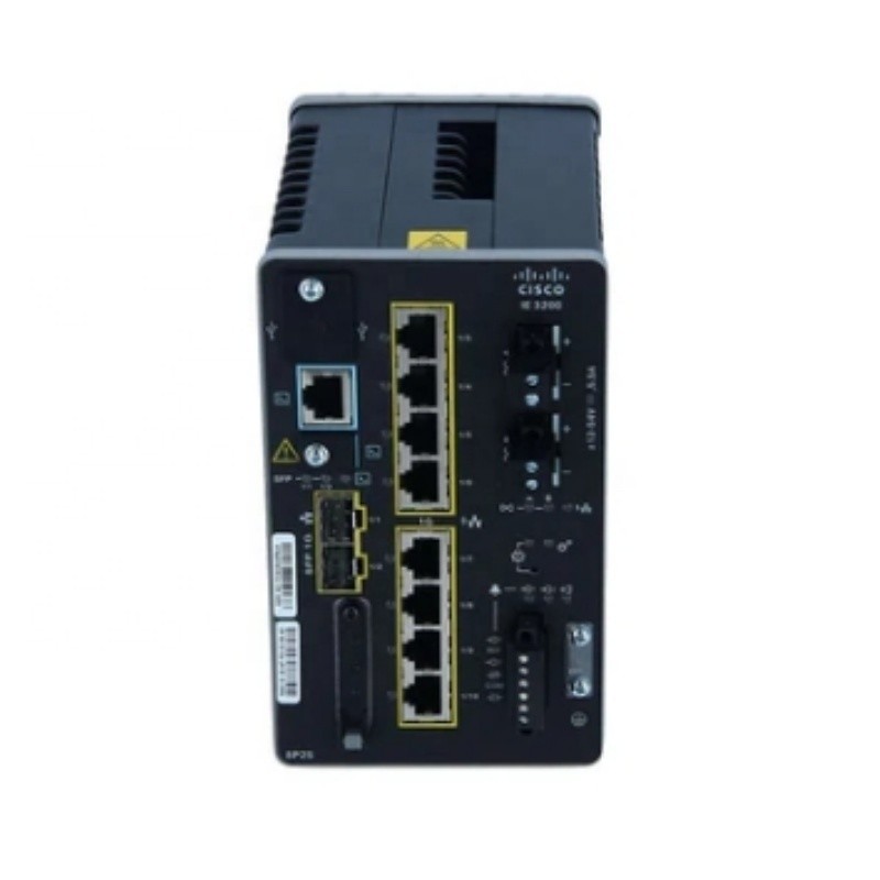  New Original IE-3200-8P2S-E Network Switch Managed 8 X 10/100/1000 (PoE+) + 2 X Gigabit SFP DIN Rail Mountable PoE Manufactures