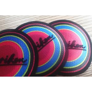 3D Tatami Aaterial Garments Patches , Custom Flocking Logo On Patches