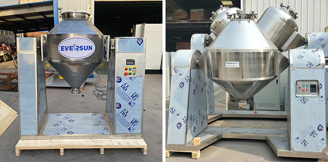 SUS304 Twin-Cone Mixer Double Screw Cone Mixer Spiral Mixer for Ceramic particle