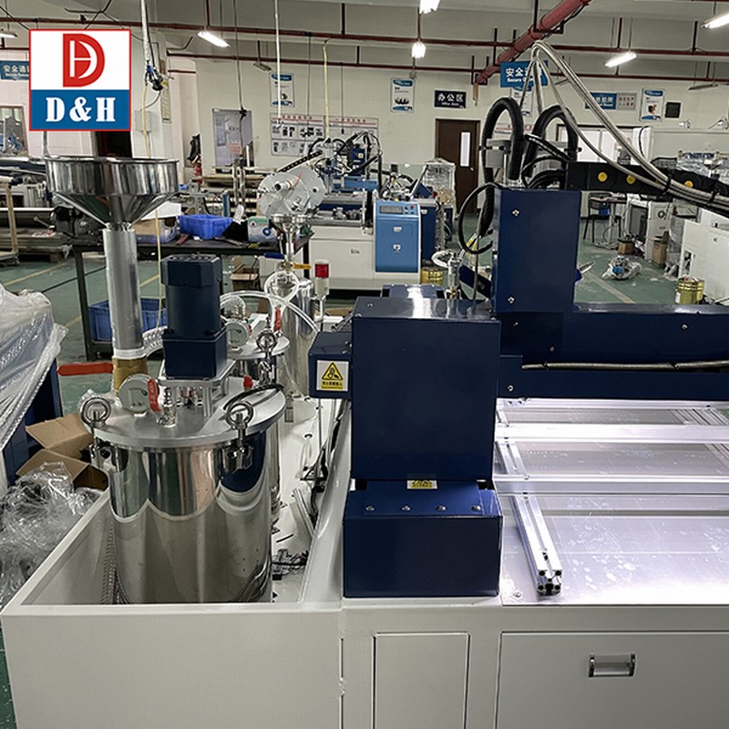25L Tank Capacity PGB650B Robot Epoxy Resin Compound Hardner Glue Potting Machine with PLC Control System