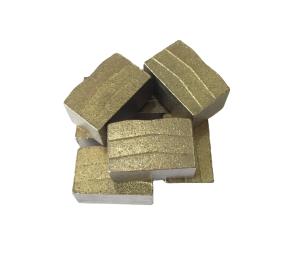  Diamond Saw Blade Disc Cutter Tip for Basalt Granite Sandstone Segment 24*6.6/7.4*15mm Manufactures