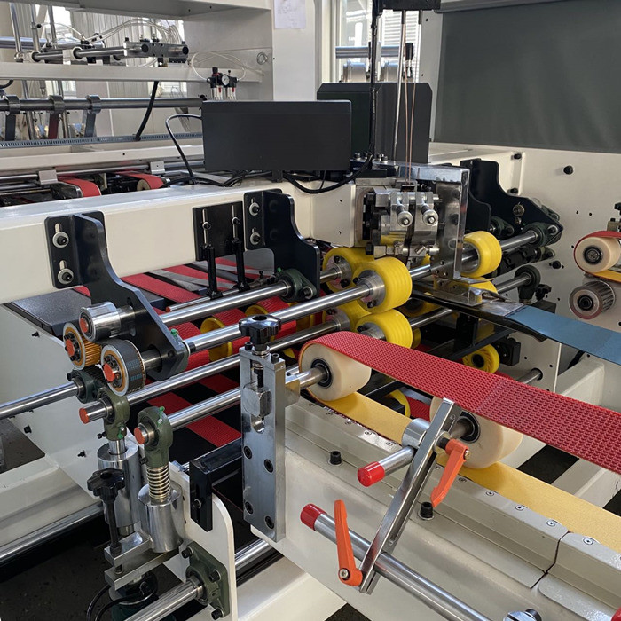 Folder Gluer Corrugated Cardboard Making Machine