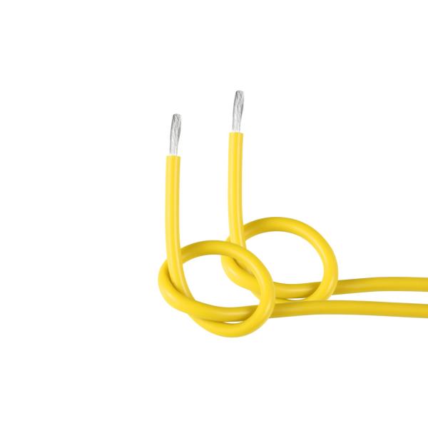 Rubber Coated Insulated Electrical Wire , 20 AWG Stranded Hookup Wire Heat