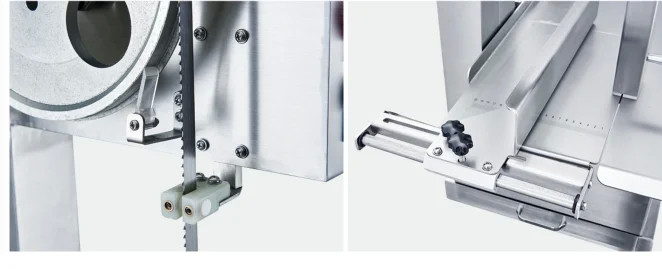 Commercial Frozen Meat Cutting Machine Voltage 110v Bone Saw Machine