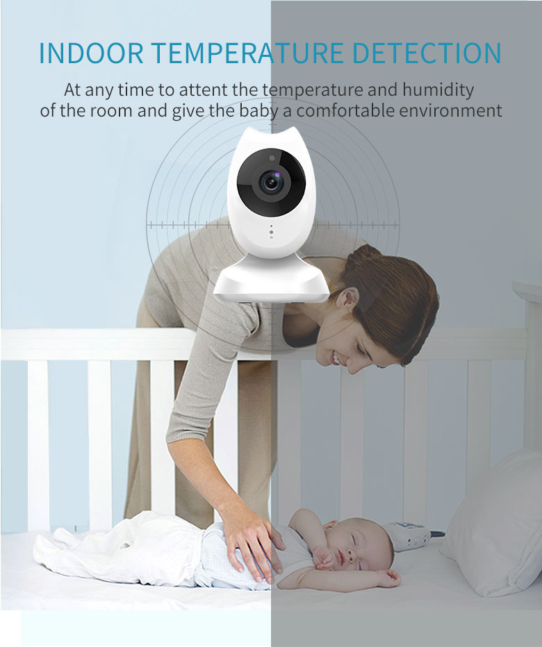 Built In Speaker Baby Monitoring Portable Monitor VGA 5v Wireless
