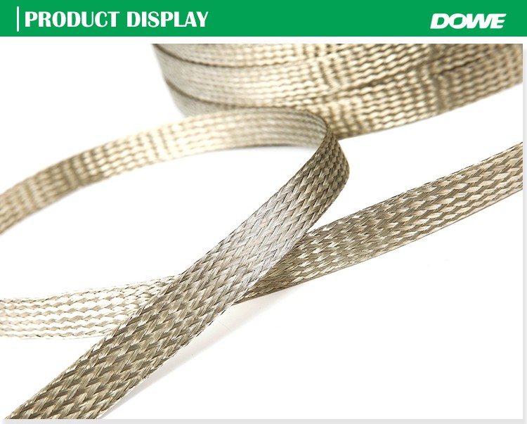 Seal airtight flexible white T2 braided copper wire for electrical application