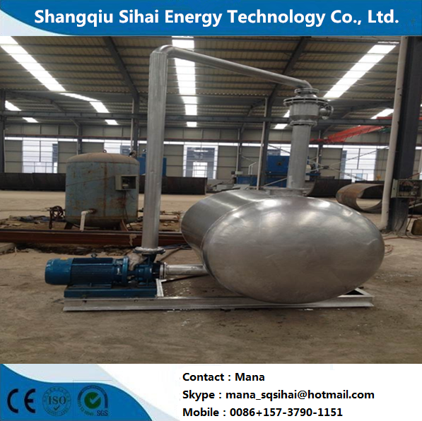Continuous Distillation and Purification of Waste Engine Oil for Reuse in Reclamation