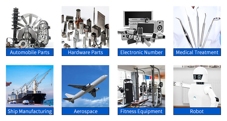 Precision 3 4 5 Axis Custom OEM Turning Milling Service Custom CNC Machining Parts