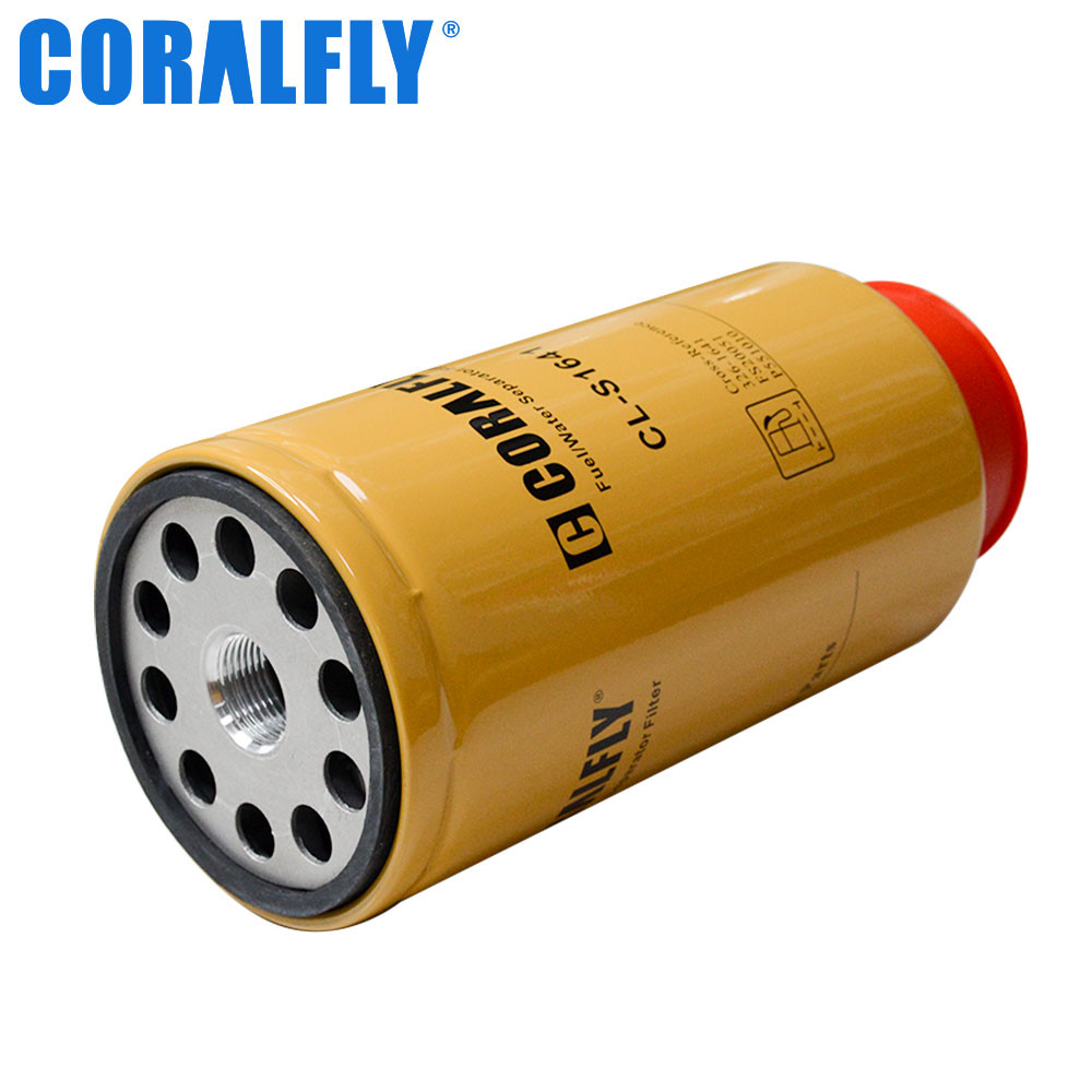 326-1641 Excavator Fuel Water Separator Filter Spin On CORALFLY Filter