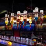 Wine glass chandelier For Bar Dining room Kitchen Lighting (WH-WI-02)