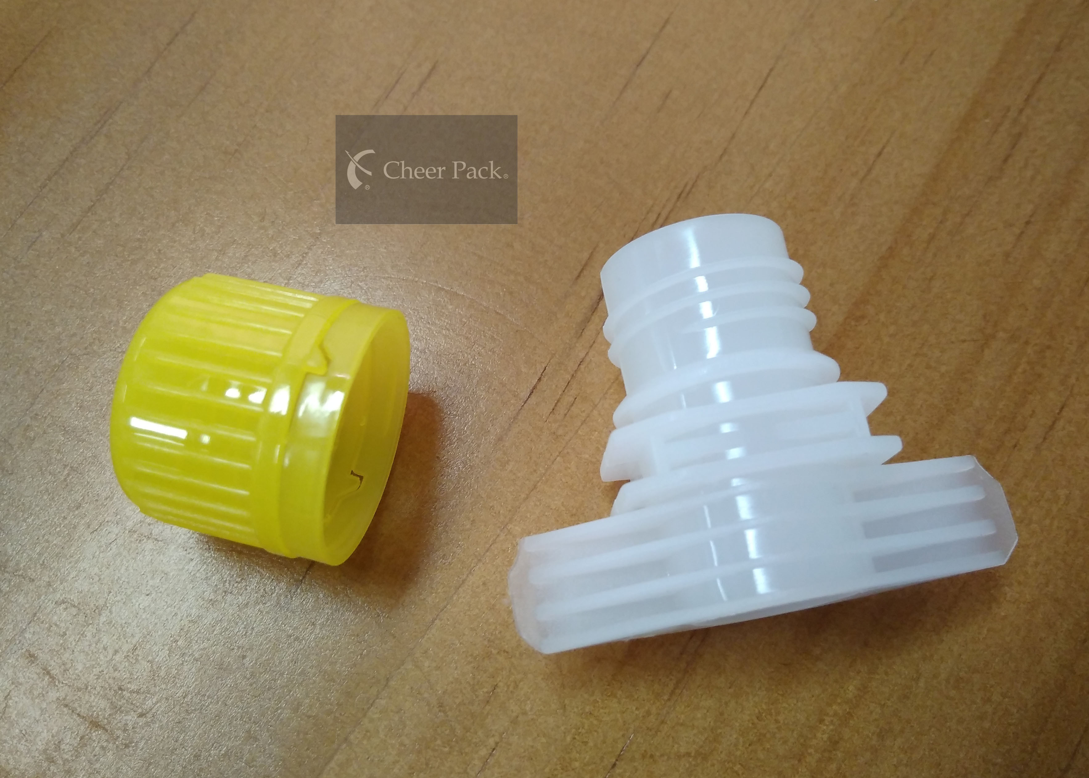 Doypack Pouch Plastic Spout Caps 16 Mm Dia Leak Proof Suction Nozzle Cap