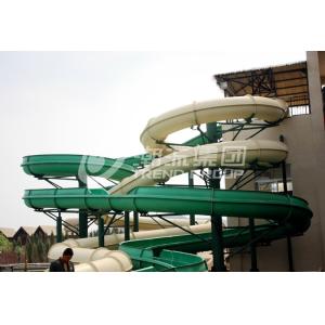 Large durable Custom Water Slides / playground water play equipment