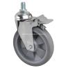 Buy cheap Bearing Type Ball Bearing 6" 110kg Threaded Brake TPE Caster 5746-57 for Heavy from wholesalers