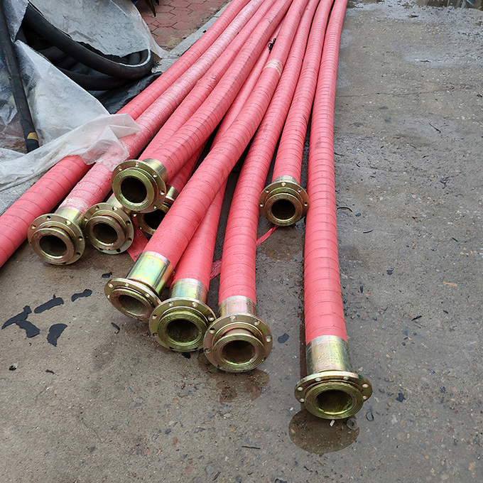 Rubber Aircraft Armored Hose Weather Resistant for Discharge Drain