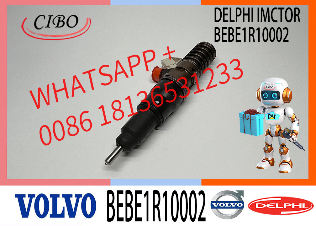 Diesel Fuel Injector Common Rail Parts Injector BEBE1R10002 BEBE1R12001 33800-84300 BEBE1R14101 For VOL-VO
