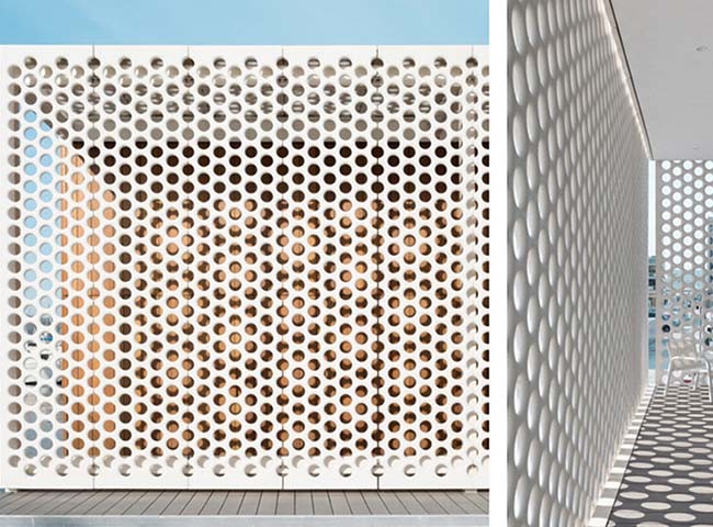 Perforated Aluminum Sheet , Aluminum Perforated Metal Panel Lightweight Is Suitable For Architectural Decoration
