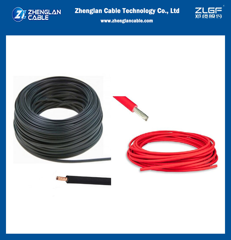 1.5kv Photovoltaic Solar Cable 4mm 6mm 10mm En50618 Standard