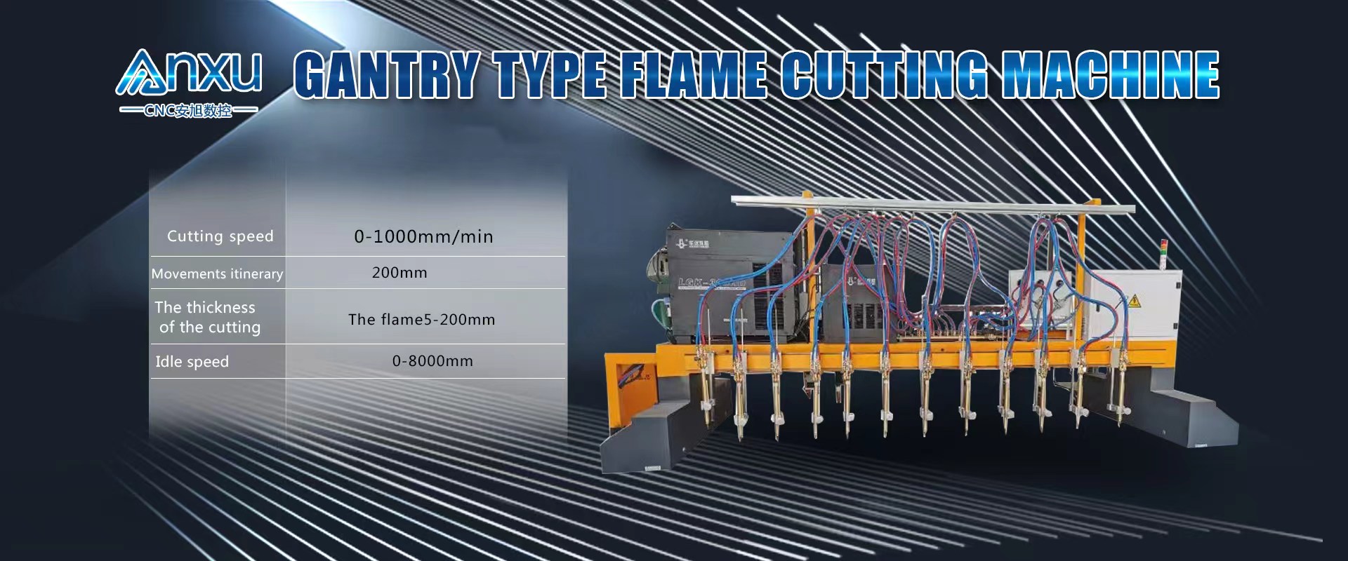 Automatic CNC Plate Strip Plasma Flame Cutting Machine for Steel Structure Production