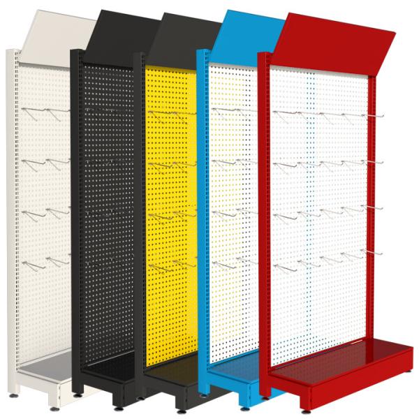 ODM Supermarket Display Racks Store Retail Metal Pegboard torage Tool Accessory