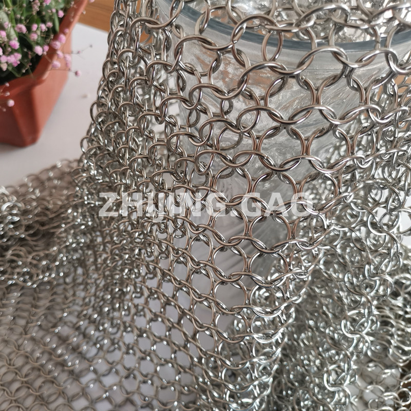 Silver Color Alphamesh Ring Mesh 13 Mm