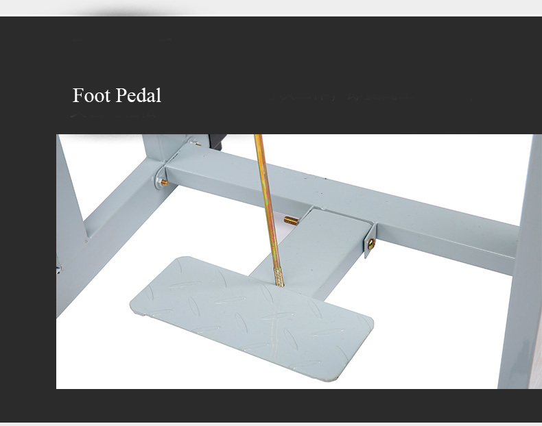 DUOQI SF-700 Iron Foot Pedal Enseal Sealer for Semi-Automatic Plastic Bag Packaging
