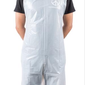 Environmentally Friendly Disposable Polyethylene Aprons With Waist Tie Closure