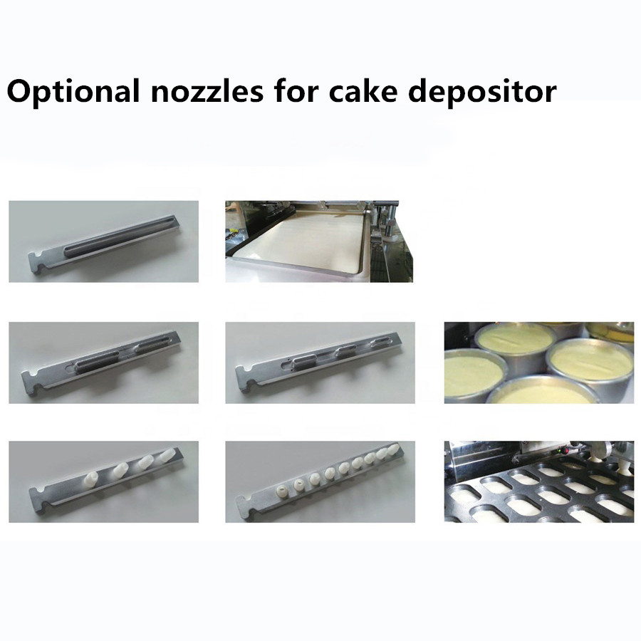 Bakery Application ELECTRIC Dual-Used Cake and Cookie Machine with Rotary Nozzles