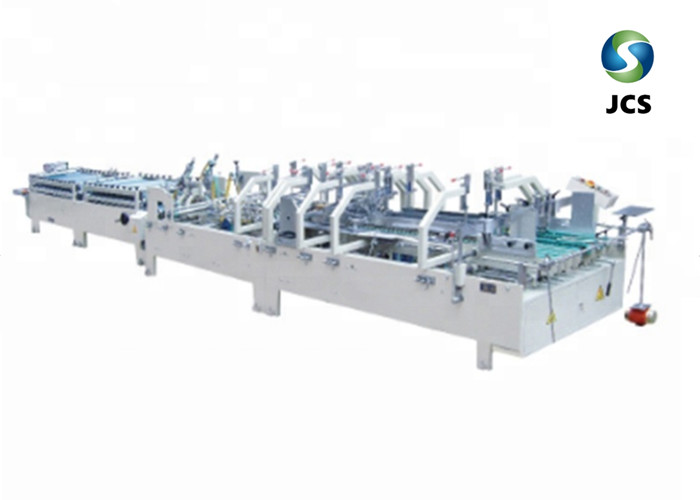 Carton Box Automatic Folder Gluer Machine 6kw 380v Electric Driven Low Noise